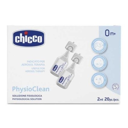 Chicco Soluzione Salina Isotonica Physioclean 20 Pezzi Da 2 Ml Chicco Soluzione Salina Isotonica Physioclean 20 Pezzi Da 2 Ml