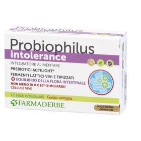 Farmaderbe Probiophilus Intollerance 12 Stick Pack