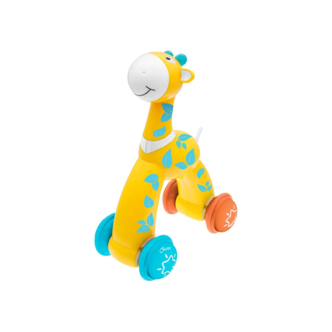 Chicco Giraffa Spingi e Vai Giocattolo educativo per lo sviluppo motorio Chicco Giraffa Spingi e Vai Giocattolo educativo per lo sviluppo motorio