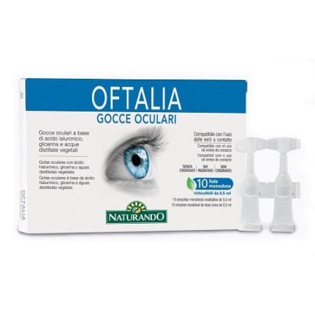 Naturando Gocce Oculari Monodose Oftalia 2 Strip Da 5 Fiale Da 0,5 Ml Naturando Gocce Oculari Monodose Oftalia 2 Strip Da 5 Fiale Da 0,5 Ml