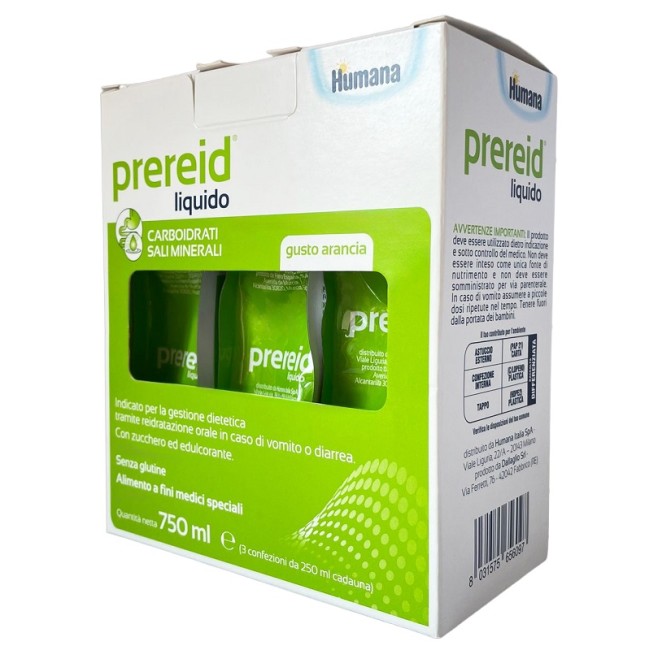 Prereid Liquido 3 Pezzi Da 250 Ml Humana Prereid Liquido 3 Pezzi Da 250 Ml Humana