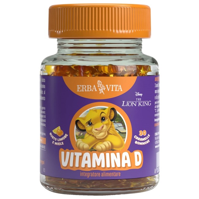 Erba Vita Disney Vitamina D 30 Gommose Erba Vita Disney Vitamina D 30 Gommose