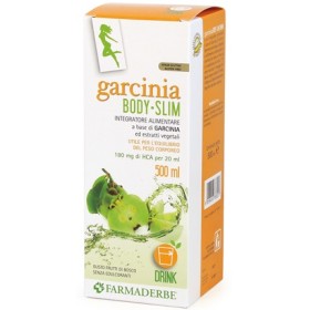 Farmaderbe Garcinia Body Slim Gusto Frutti Di Bosco 500 Ml