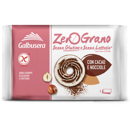 Galbusera Zerograno Cacao Nocciola 220 G
