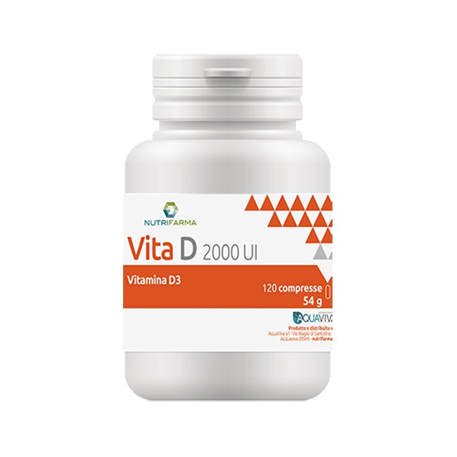 Aqua Viva Vita D 2000ui 120 Compresse Aqua Viva Vita D 2000ui 120 Compresse