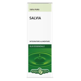 Erba Vita Salvia Olio Essenziale 10 Ml