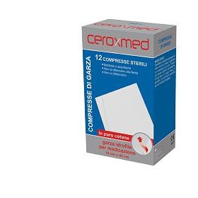 Nova Argentia Garza Idrofila Ceroxmed 18x40 Cm In Cotone 12 Pezzi