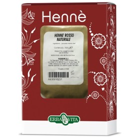 Erba Vita Henne Colorante Capelli Rosso Naturale 100 G