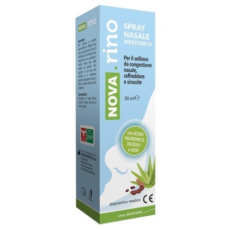 Nova Argentia Nova Rino Spray Nasale Ipertonico 30 Ml Nova Argentia Nova Rino Spray Nasale Ipertonico 30 Ml