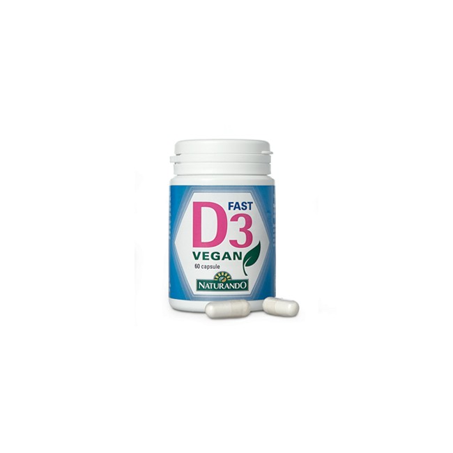 Naturando D3 Fast Vegan 60 Capsule Naturando D3 Fast Vegan 60 Capsule