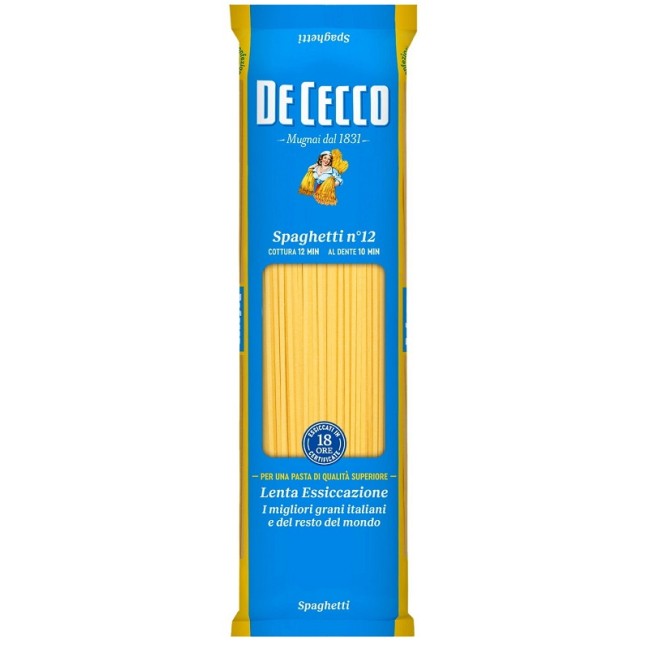 F.lli De Cecco De Cecco Spaghetti N12 Nuova Ricetta 400 G