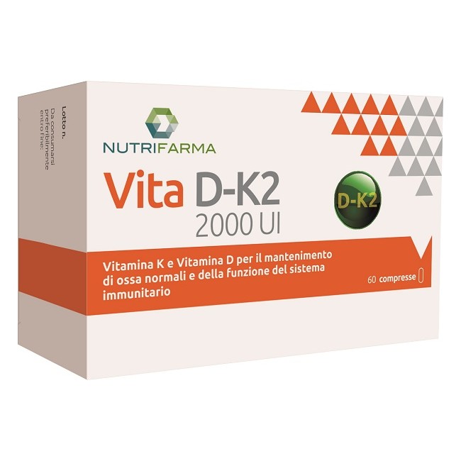 Aqua Viva Vita D-k2 60 Compresse Aqua Viva Vita D-k2 60 Compresse