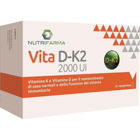 Aqua Viva Vita D-k2 60 Compresse Aqua Viva Vita D-k2 60 Compresse
