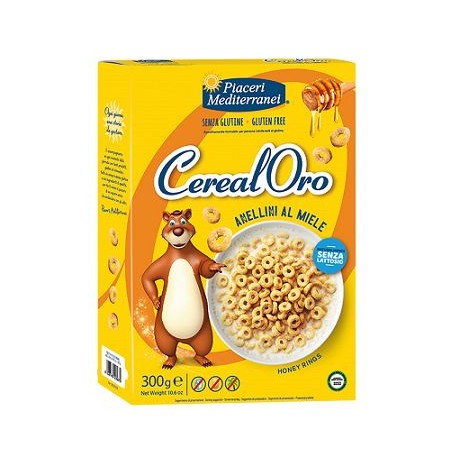 Eurospital Piaceri Mediterranei Cerealoro Anellini Miele 300 G