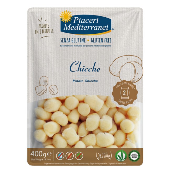 Eurospital Piaceri Mediterranei Chicche 400 G Eurospital Piaceri Mediterranei Chicche 400 G