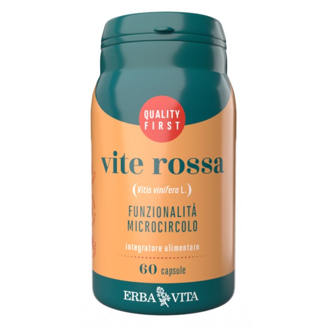 Erba Vita Vite Rossa 60 Capsule Erba Vita Vite Rossa 60 Capsule