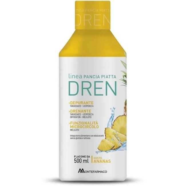 Montefarmaco Pancia Piatta Dren 500 Ml Ananas