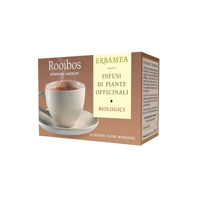 Erbamea Rooibos Tea 20 Bustine Filtro Erbamea Rooibos Tea 20 Bustine Filtro