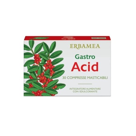 Erbamea Gastro Acid 30 Compresse Masticabili