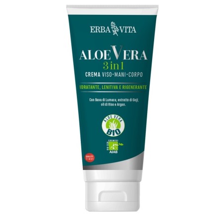 Erba Vita Aloe Vera Crema 3 In 1 Bio Aiab 200 Ml Erba Vita Aloe Vera Crema 3 In 1 Bio Aiab 200 Ml