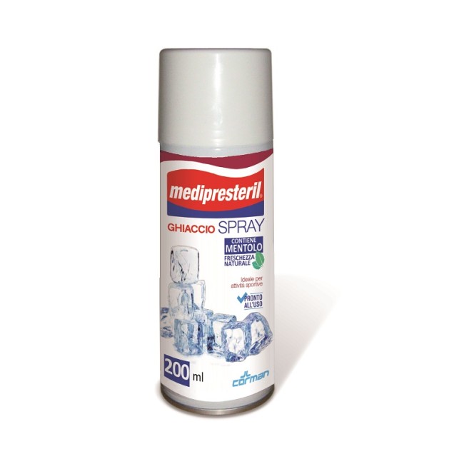 Corman Ghiaccio Spray Medipresteril 200 Ml Corman Ghiaccio Spray Medipresteril 200 Ml