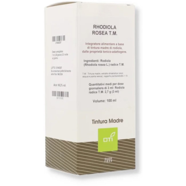 Oti Officine Terapie Innovative Rhodiola Rosea Tintura Madre Gocce 100ml