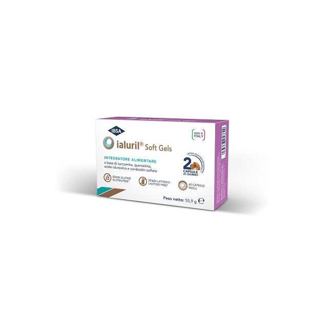 Ibsa Farmaceutici Ialuril Soft Gels 60 Capsule Molli