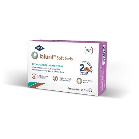 Ibsa Farmaceutici Ialuril Soft Gels 60 Capsule Molli