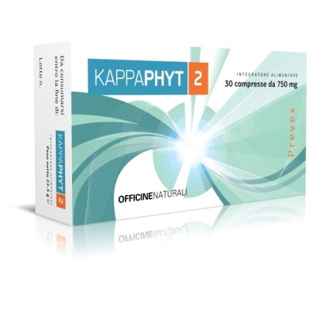 Officine Naturali Kappaphyt 2 30 Compresse 750 Mg Officine Naturali Kappaphyt 2 30 Compresse 750 Mg