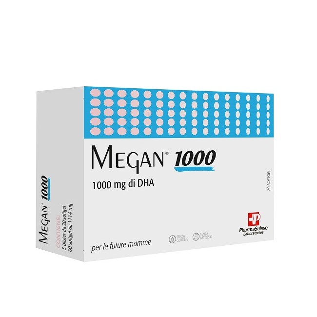 Pharmasuisse Laboratories Megan 1000 60 Softgel Pharmasuisse Laboratories Megan 1000 60 Softgel