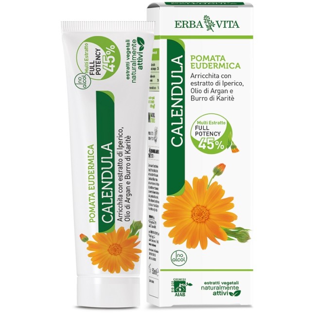 Erba Vita Pomata Eudermica Calendula 50 Ml Erba Vita Pomata Eudermica Calendula 50 Ml