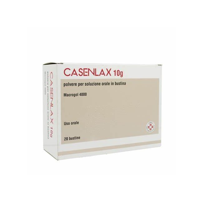 Casenlax 20 Bustine 10g - Lassativo Osmotico al Macrogol 4000