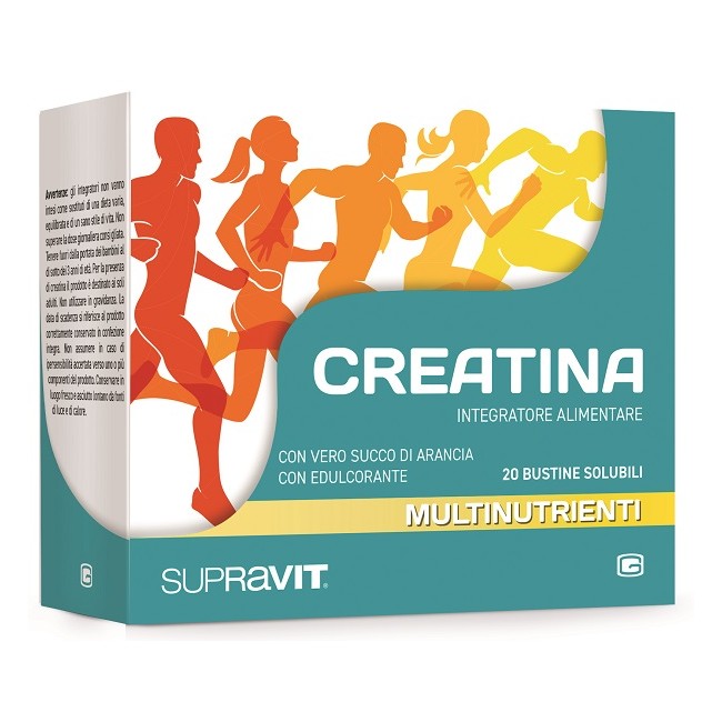 Giuriati Group Supravit Creatina Granulato 20 Bustine Giuriati Group Supravit Creatina Granulato 20 Bustine