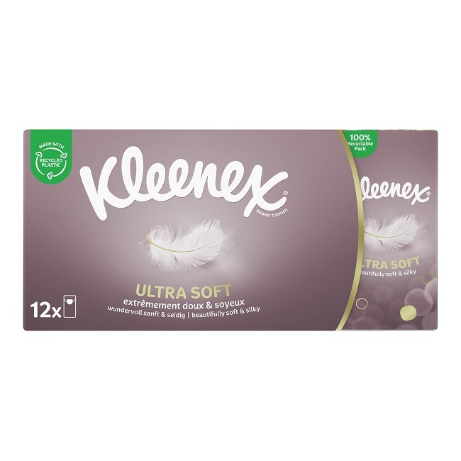 Kimberly Clark Kleenex Ultra Soft Fazzoletti 12 Pezzi Kimberly Clark Kleenex Ultra Soft Fazzoletti 12 Pezzi