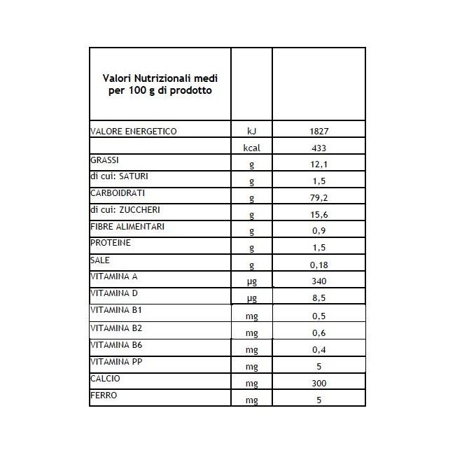Lo Bello Fosfovit Bisenglut Biscottino 250 G
