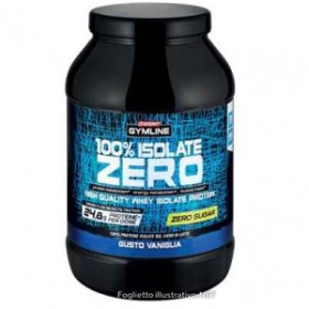 Gymline 100% Whey Isolate Zero Vaniglia 900 g