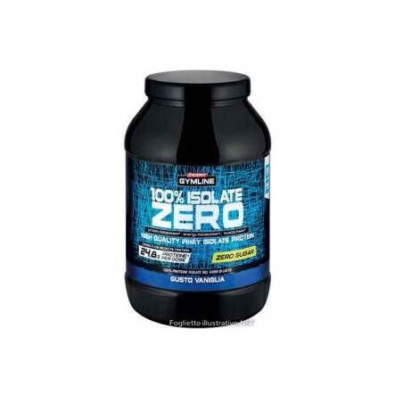 Gymline 100% Whey Isolate Zero Vaniglia 900 g