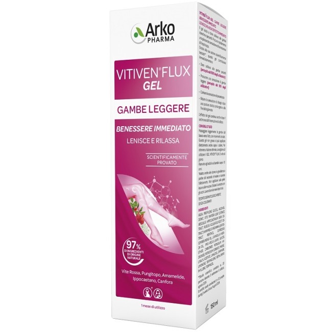 Arkopharma Vitiven Flux Gel Benessere Immediato 150 Ml Arkopharma Vitiven Flux Gel Benessere Immediato 150 Ml