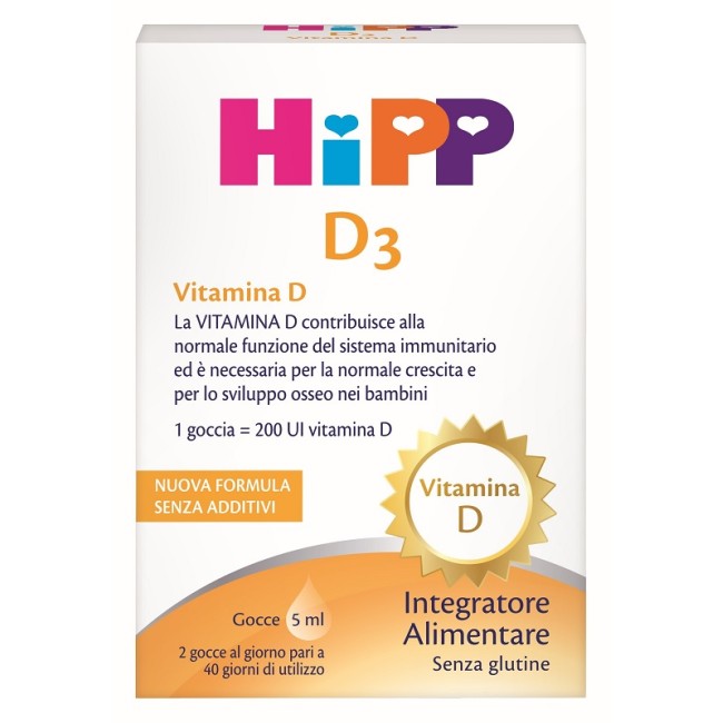 Hipp D3 5 Ml Nuova Formula Hipp D3 5 Ml Nuova Formula
