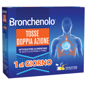Perrigo Bronchenolo Tosse Doppia Azione 10 Bustine