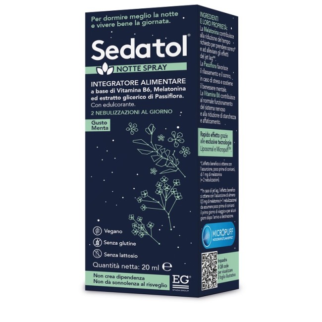 Eg Eurogenerici Sedatol Notte Spray 20 Ml Eg Eurogenerici Sedatol Notte Spray 20 Ml