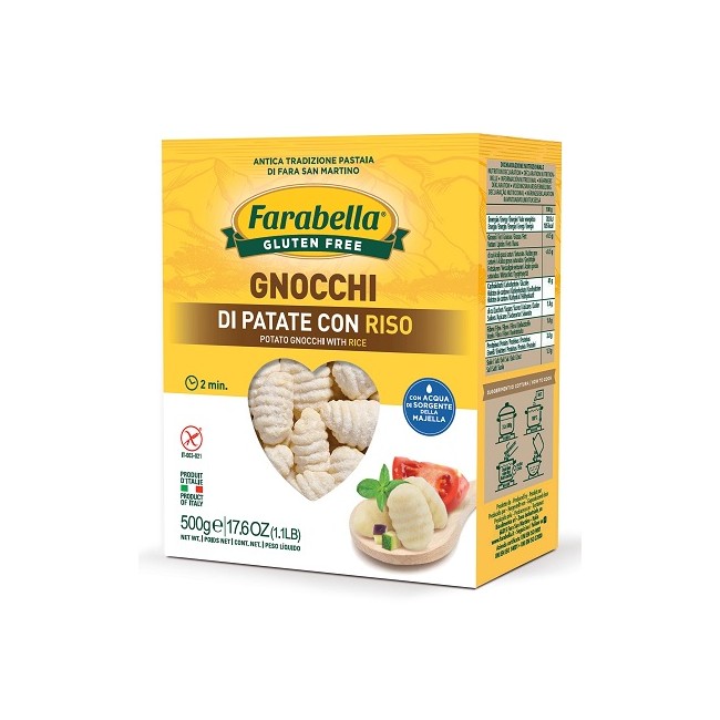 Bioalimenta Farabella Gnocchi Patate Riso 500 G Bioalimenta Farabella Gnocchi Patate Riso 500 G