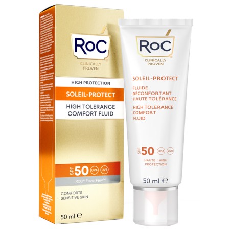 Roc Fluido Solare Viso Spf 50 Elevata Tollerabilita' 50 Ml Roc Fluido Solare Viso Spf 50 Elevata Tollerabilita' 50 Ml