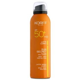 Korff Sun Secret Latte spray per il corpo SPF50+ 200 ml