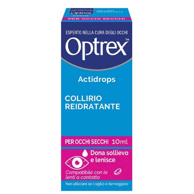Reckitt Benckiser Collirio Reidratante Occhi Secchi Optrex Actidrops 10 Ml Reckitt Benckiser Collirio Reidratante Occhi Secchi Optrex Actidrops 10 Ml