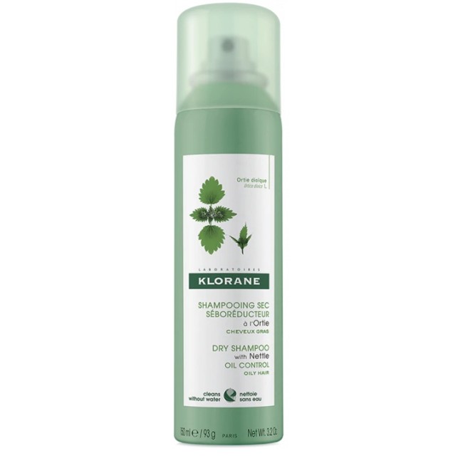 Klorane shampoo secco seboriduttore all'ortica 150 ml