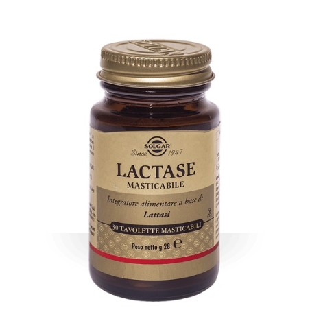 Solgar Lactase Masticabile 30 Tavolette