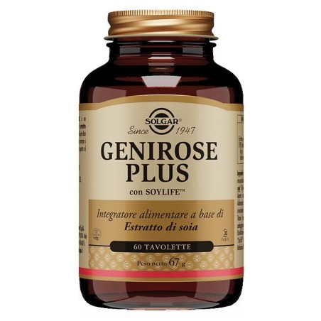 Solgar Genirose Plus 60 Tavolette