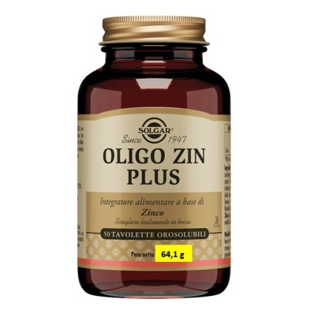 Solgar Oligo Zin Plus 50 Tavolette