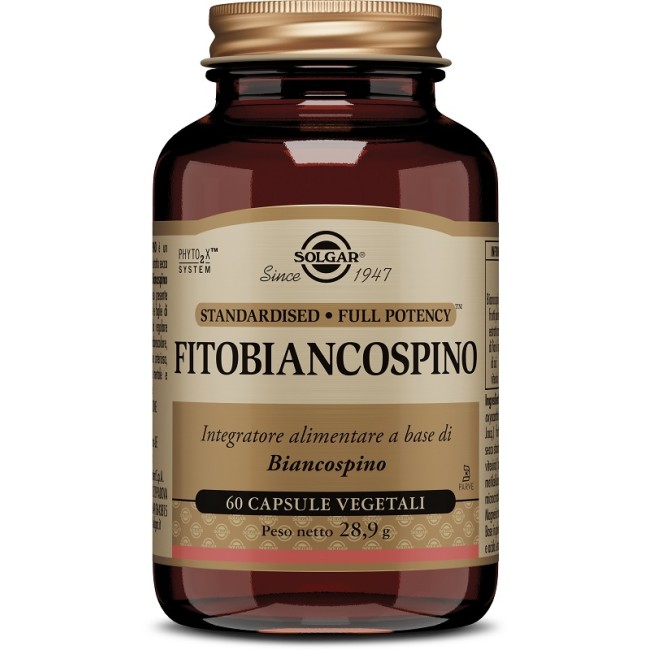 Solgar Fitobiancospino 60 Capsule Vegetali Solgar Fitobiancospino 60 Capsule Vegetali